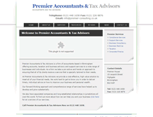 Tablet Screenshot of premier-consulting.co.uk